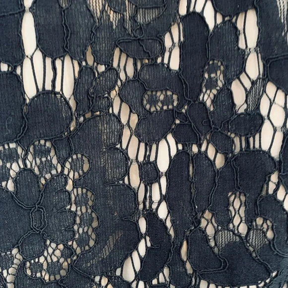 Lulus Dress Black Lace Bodycon Size Medium Long Sleeve LBD Whimsygoth Witchy - Picture 9 of 12